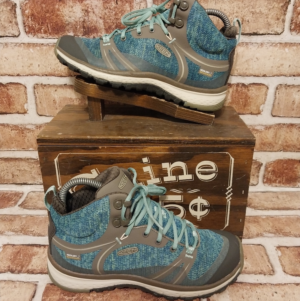 Pre-owned Keen Terradora Mud Waterproof Hiking Boots